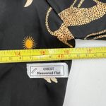 Never Fully Dressed Running Wild Lindos Dress Black Printed Size 2 Photo 3