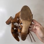 Marc Fisher  Paradox Gladiator Lace Tie Sandals Size 6.5 Boho Lace Up strappy‎ Photo 1