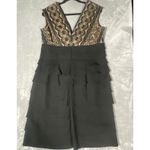 Jessica Howard Black Dress Tiered Lace Sz 16  Event Party Wedding Cruise Cocktail Photo 3