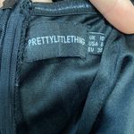 Pretty Little Thing Black Tulle Corset Top Strapless Mini Dress Size 6 Photo 2