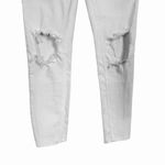 Free People White Distressed Skinny Jeans Women’s Size 28 Photo 2