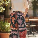 Farm Rio NWT  Sweet Mermaids Black Pants Photo 0