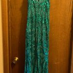 Lulus Teal green Sequin Dress Photo 2
