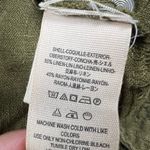 Free People expedition Olive green linen-blend overalls Photo 10