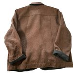 draper's & damon's  women's size large quilted brown lightweight jacket Photo 1