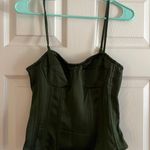 Pretty Little Thing Green Corset Tank  Photo 1