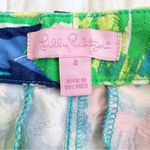 Lilly Pulitzer  Kelly Skinny Ankle Womens Pants Multi Tropical Print Size 4 EUC Photo 4