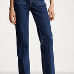 Ralph Lauren POLO JENN FLARE JEAN FLARED JEANS - DARK INDIGO Size 30 Photo 0