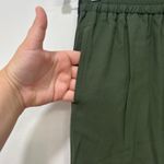 Zadig & Voltaire Zadig‎ & Voltair Womens Pants 4 Green Pull On Trouser Pin Stripe Side Wide Leg Photo 1
