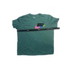  The Nike Tee‎ Graphic T-Shirt Short Sleeve Casual Comfy Green L Photo 3
