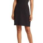 Sam Edelman Black Feather Top Strapless Mini Dress Women's Size 6 Photo 0