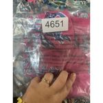 Lilly Pulitzer  wiley ruffle tube top blue pink coral xs‎ Cotton Photo 6