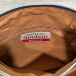 Relic  Fossil Canvas Faux Leather Medium Crossbody Purse Striped Shoulder Bag Photo 6