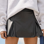 Aerie OFFLINE By Real Luxe Faux Leather Mini Skirt - XS Photo 1