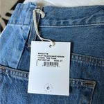 NWT Etica Haven Relaxed Short Rework in Umbra Two Tone Blue Size 27 Photo 5