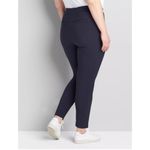 Lane Bryant  Blue Stretchy On-The-Go Slim Ankle Pant Sz 18 Photo 10