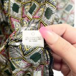 WAYF  Patterned 100% Polyester High Low Blouse Photo 6