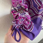 prAna 3/$20 Moorea Tankini Top in Dusted Peri Jasmine Photo 7