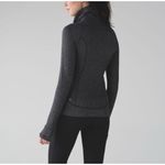 Lululemon  Think‎ Fast Heathered Herringbone Pullover Lightweight Zip Up Jacket 6 Photo 3