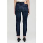 Moussy Vintage Denim Cicero Skinny Ankle Jean Dark Blue Wash MV Japan Size 29 Photo 2