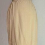 Vintage Escada Margaretha Ley Wool Pencil Skirt High Waist Cream Designer Small Photo 0