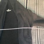 H&M  Basic Ribbed Chunky Knit Cardigan Sweater‎ Small Gray Open Front Clean Girl Photo 4