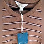 Market & Spruce NEW  Pink Stripe Sweater Dress - Small‎ Photo 2