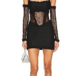 More to Come Ezra Lace Cut Out Dress in Black Size XS Photo 0