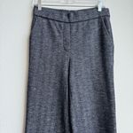 Theory  Talbert Chevron Wide Straight Leg Office Career Wear Pants Size Small Photo 1