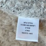 Anthropologie ANTHRO LOVE TREE VEGAN FAUX WATERFALL ASYMMETRICAL LEATHER TRIM VEST S Photo 7