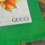 Gucci  Flora Silk Square Scarves Set of 2 With Box for Neck Hair Bag Vintage Photo 2