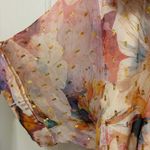 Venus Floral Shine Detail Maxi Digital Wildflowers sheer Dress Photo 4