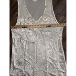 Natori Vintage  Ivory Floral Lace Satin Bridal Sexy Designer NightGown Slip Dress Photo 11