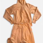 Champion Reverse Weave Sweat Suit S Hoodie Sweatpant Tracksuit 2-Piece Peach Photo 6