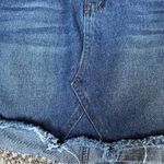 Refuge denim mini skirt frayed hem size XS Photo 1