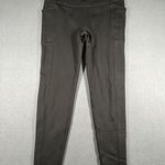 Avalanche Leggings Womens Small Black Fleece Lined High Rise Pockets Athletic Photo 0