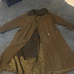 Calvin Klein belted classic raincoat wool removable lining WARM S $550 Photo 0