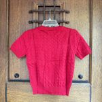 Lacoste  Red Knit Sweater Size  L Photo 2