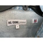 RE/DONE NEW  ORIGINALS PATCH REWORKED DENIM JACKET SZ SMALL Photo 8