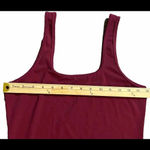 Stori Opposition Activewear Athletic Gym Outdoors Blouse Tank Top Size 8 Sangria Purple Photo 6