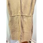 Sienna Sky Sleeveless Faux Suede Dress w/ Pockets Photo 8