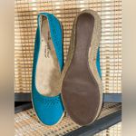 Coldwater Creek Walk With Me by  Turquoise Espadrilles w/Rope-Wrapped Sole Wedges Photo 4