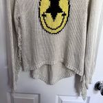 Unif Rare vintage Size Small Smily Face Fringe Knit Sweater Photo 2