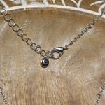 LC Lauren Conrad  Triple Circle Silver Tone Necklace Photo 9