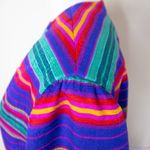 Vintage Adrianna Papell‎ 100% silk blazer jacket, floral print, size 16 Blue Photo 13