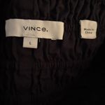 Vince  Smocked Short in Black Sz L Pull on Pockets 100% Cotton Classic Designer Photo 4