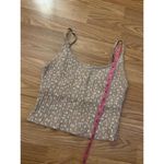 Old Navy  Ribbed Floral Crop Top Size Small Photo 2