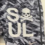 SoulCycle  Nike Women’s  Black and Gray cropped Leggings.  Size small. Photo 1