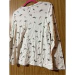 Croft & Barrow The Classic Tee White With Cardinals Woman’s Size Medium 100% Cot Photo 6