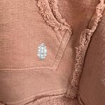 Free People - Movement Dream Catcher Hoodie Sand Distressed Crochet Oversized Photo 6